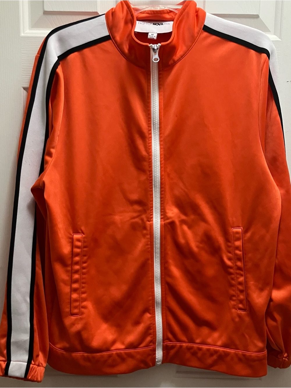 Fashion Nova Men’s Post Track Jacket Size Medium